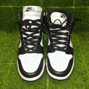 Panda high top dunks